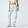 DOMYOS Dámske nohavice 500 Slim na fitnes svetlosivé 2XL (W38 L31) DOMYOS Dámske nohavice 500 Slim na fitnes svetlosivé 2XL (W38 L31)