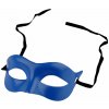 Karnevalová maska - škraboška na dotvorenie - modrá Karnevalová maska - škraboška na dotvorenie - modrá