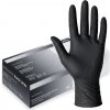 Čierne latexové rukavice - Unigloves Black Latex 100 ks Veľkosť: M Čierne latexové rukavice - Unigloves Black Latex 100 ks Veľkosť: M