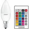 LED žiarovka E14 B35 4,2W = 25W 250lm RGBW 180° OSRAM Star + PILOT LED žiarovka E14 B35 4,2W = 25W 250lm RGBW 180° OSRAM Star + PILOT