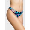 VFstyle spodný diel plaviek tangá Kaylie leopard modré