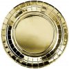 PartyDeco TANIERE zlaté 18cm PartyDeco TANIERE zlaté 18cm