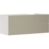 HANSGROHE Xevolos E závesná skrinka pre lakovanú dosku so zápustným umývadlom vpravo, 4 zásuvky PushOpen, 1370 x 550 x 555 mm, piesková matná béžová/štruktúrovaný bronz, 54240390 HANSGROHE Xevolos E závesná skrinka pre lakovanú dosku so zápustným umývadlom vpravo, 4 zásuvky PushOpen, 1370 x 550 x 555 mm, piesková matná béžová/štruktúrovaný bronz, 54240390