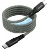 Choetech PD100W USB-C to USB-C 1 M Magnet Nylon Cable-green XCC-1081- GN Choetech PD100W USB-C to USB-C 1 M Magnet Nylon Cable-green XCC-1081- GN