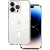 TopQ Zadný kryt Acrylic Magsafe pre iPhone 16e priehľadný