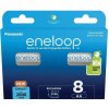 Batéria Panasonic Eneloop 1,2 V AA 2000 mAh (8 ks) (BK-3MCDE/8BE) Batéria Panasonic Eneloop 1,2 V AA 2000 mAh (8 ks) (BK-3MCDE/8BE)