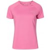 PROGRESS Dámske tričko na behanie KAMILA ružová strieborná