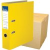 Pákový šanón 25 ks, 75mm, A4, PP/kartón, s ochranným spodným kovaním, VICTORIA OFFICE Basic, žltý, Akcia, TIP, zvýhodnené balenie Pákový šanón 25 ks, 75mm, A4, PP/kartón, s ochranným spodným kovaním, VICTORIA OFFICE Basic, žltý, Akcia, TIP, zvýhodnené balenie