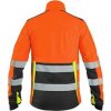 Canis Pánska reflexná softshellová bunda CXS BENSON Oranžová Canis Pánska reflexná softshellová bunda CXS BENSON Oranžová