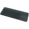 Klávesnica Logitech K400 Plus Čierna Španielska Qwerty Klávesnica Logitech K400 Plus Čierna Španielska Qwerty