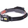 Čelovka Solight LED 3W + COB Farba: čierna Čelovka Solight LED 3W + COB Farba: čierna