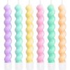 Špirálové sviečky 6ks 7,5cm - Party Pal Špirálové sviečky 6ks 7,5cm - Party Pal