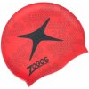 Zoggs Plavecká čiapka - Silicone Printed Cap červená Zoggs Plavecká čiapka - Silicone Printed Cap červená