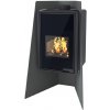 Krbové kachle FLAMINGO DELUXE ISLAND, čierna Krbové kachle FLAMINGO DELUXE ISLAND, čierna
