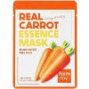 Farmstay Látková pleťová maska Real Carrot Essence Mask - 23 ml / 1 ks