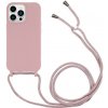 AppleMix Kryt pre Apple iPhone 13 Pro Max - Šnúrka na zavesenie - Gumový - Staroružový AppleMix Kryt pre Apple iPhone 13 Pro Max - Šnúrka na zavesenie - Gumový - Staroružový