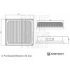 Vzduchový filter BLUE PRINT ADBP220027