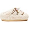 Moon Boot MB MULE FAUX FUR BEADS-001 CREAM Béžová Moon Boot MB MULE FAUX FUR BEADS-001 CREAM Béžová