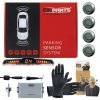 EinParts Automotive Einparts Parkovacie senzory so 4 senzormi pre automobily, montáž na zadnú časť EinParts Automotive Einparts Parkovacie senzory so 4 senzormi pre automobily, montáž na zadnú časť