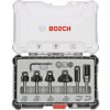 Sada fréz na hrany a hrany, stopka 8 mm, 6 kusov Bosch Accessories 2607017469 Sada fréz na hrany a hrany, stopka 8 mm, 6 kusov Bosch Accessories 2607017469
