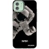 Picasee silikónový prehľadný obal pre Apple iPhone 12 - Astronaut Big Picasee silikónový prehľadný obal pre Apple iPhone 12 - Astronaut Big