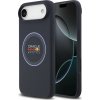 Red Bull Silicone Blue Ring MagSafe Zadný Kryt pre iPhone Air Navy
