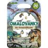 Dino - Omaľovánky so samolepkami Dino - Omaľovánky so samolepkami
