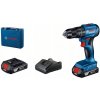 Bosch vŕtačka s príklepom GSB 185-LI 18V + 2x akumulátor 2Ah + nabíjačka, sada Bosch vŕtačka s príklepom GSB 185-LI 18V + 2x akumulátor 2Ah + nabíjačka, sada