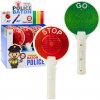 Leantoys Policajný signál Lollipop pre deti Stop Go Light Leantoys Policajný signál Lollipop pre deti Stop Go Light