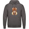 AWDis Hoodie Mikina - Dizajn Pivný Viking - Uhlíková - 3XL - Pánske AWDis Hoodie Mikina - Dizajn Pivný Viking - Uhlíková - 3XL - Pánske