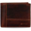 Pánska kožená peňaženka hnedá - Diviley Goofry hnedá Pánska kožená peňaženka hnedá - Diviley Goofry hnedá