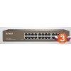 Tenda TEG1024D 24-portový gigabitový ethernetový prepínač, 10/100/1000 Mb/s, bez ventilátora, montáž do racku TEG1024D Tenda TEG1024D 24-portový gigabitový ethernetový prepínač, 10/100/1000 Mb/s, bez ventilátora, montáž do racku TEG1024D