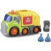 Wiky Vehicles Kiddy Auto popelářské s efekty 19,5 cm popelnice