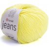 YarnArt Jeans 58 neónová žltá, 50g, 160m, 55% bavlna / 45% polyakryl – vhodná na háčkovanie a štrikovanie. YarnArt Jeans 58 neónová žltá, 50g, 160m, 55% bavlna / 45% polyakryl – vhodná na háčkovanie a štrikovanie.