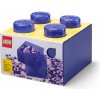 LEGO ÚLOŽNÝ BOX, KRABICA V TVARE KOCKY 4 PRIEHĽADNÁ S TRBLIETKAMI FIALOVÁ 25 cm 40090800 LEGO ÚLOŽNÝ BOX, KRABICA V TVARE KOCKY 4 PRIEHĽADNÁ S TRBLIETKAMI FIALOVÁ 25 cm 40090800