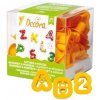 Vykrajovače abeceda a číslice 36ks 2x1, 6cm - Decora Vykrajovače abeceda a číslice 36ks 2x1, 6cm - Decora