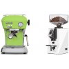 Ascaso Dream ONE, Fresh Pistachio + Eureka Mignon Specialita Compatto, CR white Ascaso Dream ONE, Fresh Pistachio + Eureka Mignon Specialita Compatto, CR white