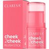Claresa - Cheek 2 Cheek - 02 Neon Coral - Krémová lícenka v tyčinke - 6 g Claresa - Cheek 2 Cheek - 02 Neon Coral - Krémová lícenka v tyčinke - 6 g