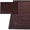 Rohož 40x60 cm guma+textil hnedá ORNAMENT bezokrajová Rohož 40x60 cm guma+textil hnedá ORNAMENT bezokrajová