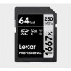Lexar SDXC Pro 1667X UHS-II U3 R250/W120 (V60) 64GB LSD64GCB1667 Lexar SDXC Pro 1667X UHS-II U3 R250/W120 (V60) 64GB LSD64GCB1667