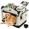 Leopet Transportný box pre psov XXXL, 102 x 69 x 69 cm, béž Leopet Transportný box pre psov XXXL, 102 x 69 x 69 cm, béž