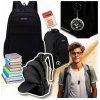 MG Backpack batoh čierny 22L