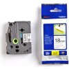 páska BROTHER TZFX241 čierne písmo, biela páska FLEXIBLE ID Tape (18mm) (TZEFX241)