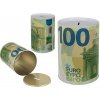 Popron.cz Kovová pokladnička XXL 100 Euro Popron.cz Kovová pokladnička XXL 100 Euro
