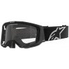 Okuliare ALPINESTARS Vision 8 Corp (čierna, číre plexi) Okuliare ALPINESTARS Vision 8 Corp (čierna, číre plexi)