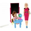 LEAN Toys 15175 Učiteľská bábika so žiakom a školskými potrebami LEAN Toys 15175 Učiteľská bábika so žiakom a školskými potrebami