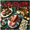 Nástenný kalendár Gourmet 2026 - Nástenný kalendár Gourmet 2026 -