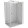 MEXEN/S - Lunar T sprchovací kút dvere krídlové pravá 115 x 80, transparent, zlato 834T-115-080-50-00-P MEXEN/S - Lunar T sprchovací kút dvere krídlové pravá 115 x 80, transparent, zlato 834T-115-080-50-00-P