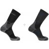 Salomon ponožky X Ultra Access Crew 2-Pac anthracite black S Salomon ponožky X Ultra Access Crew 2-Pac anthracite black S