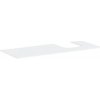 Doska pod umývadlo Hansgrohe Xevolos E 137x1x55 cm biela matná 54206700 Doska pod umývadlo Hansgrohe Xevolos E 137x1x55 cm biela matná 54206700